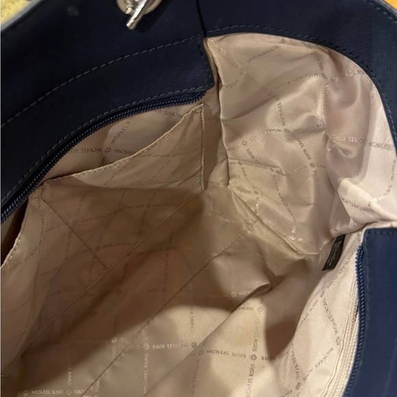 Michael Kors Navy & Silver Tote - Picture 7 of 7